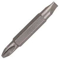 Double Ended Phillips & Slotted Insert Bit, 1 7/8in.