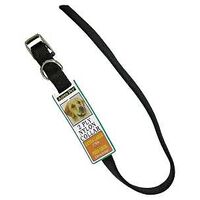 Collar Nylon Double Black   