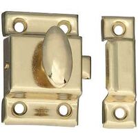Cupboard Catch, Bright Brass