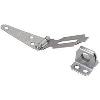 6170716 - 3IN ZN FIXED STAPLE HINGE HASP