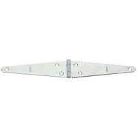light duty strap hinge, 6in. zinc