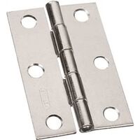 Narrow Utility Hinge, 2 1/2in. Zinc