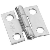 Narrow Utility Hinge, 1in. Zinc