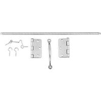 Screen Door Hingeset, Zinc Plated