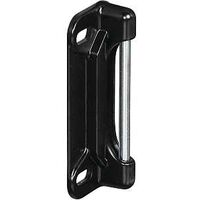 Screen Door Strike Plate, Black