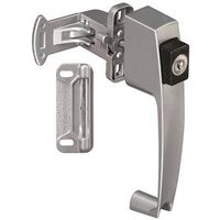 keyed push button latch, aluminum