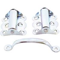 Screen Door Hinge Set, Zinc
