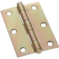 mortise cabinet hinge, 3in. brass
