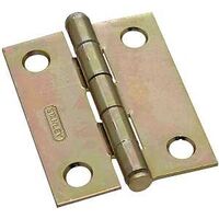 mortise cabinet hinge, 2in. brass