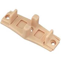 Adjustable Bypass Floor Guide, Tan
