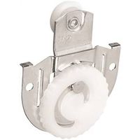 bypass door hanger, 1/8in. zinc