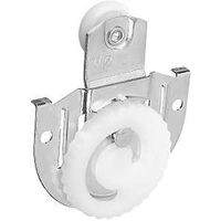 Bypass Door Hanger, 1/8" Zinc