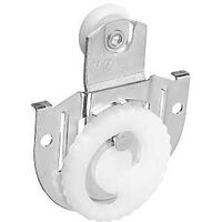 bypass door hanger, 7/16in. zinc