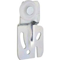 Bypass Door Hanger, 1/4" Zinc