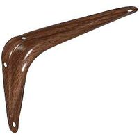 Utility Shelf Bracket, 5in. x 6in. Walnut Grain
