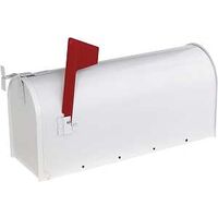 Rural Mailbox, White