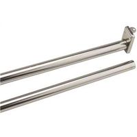 6173017 - 72-96IN ZINC EXTSN CLOSET ROD