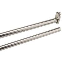 6173066 - 48-72IN ZINC EXTSN CLOSET ROD