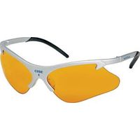 safety glasses, orange