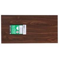 prefinished shelf, 10in. x 36in. walnut