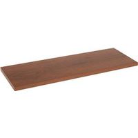 prefinished walnut shelf, 10in. x 48in.