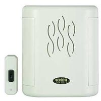 Long Range Door Chime with LED Light, White