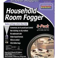 Household Roach & Flea Fogger, 6 oz 3 Pk