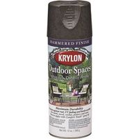 outdoor spaces spray paint, 12 oz black