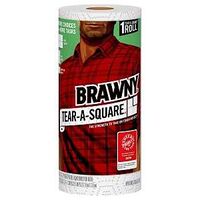 Brawny Paper Towels, White 1 Pk