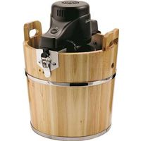 6179287-4QT WOODEN ICE CREAM BUCKET