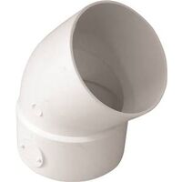 4in. x 45in. Deg Sewer & Drain Street Elbow 1/8 Bend