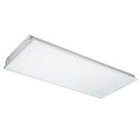 fluorescent recessed troffer light, 2 x 4