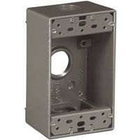 6181978 - 3/4 1G ALUM WTHRPRF OUTLET BOX
