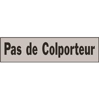 6183347 - PAS DE COLPORTEUR
