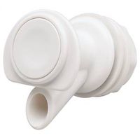 6186852 - WHT PLAST WATER COOLER SPIGOT