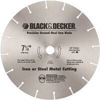 circular saw blade, 7 1/4in.
