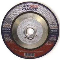 US Forge 700 Type 27 Depressed Center Threaded Hub Grinding Wheel