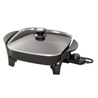 11IN ELECTRIC SKILLET W/COVER 