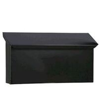 Black Horizontal Mailboxes  