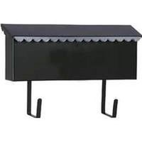 6194773 - BLACK HORIZONTAL MAILBOX