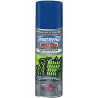 hammered aerosol spray paint, dark blue