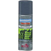 hammered aerosol spray paint, gray
