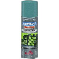 hammered aerosol spray paint, light blue