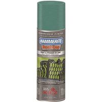 hammered aerosol spray paint, medium green