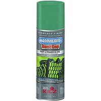 hammered aerosol spray paint, medium green