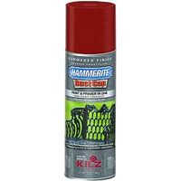 hammered aerosol spray paint, red