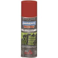 hammered aerosol spray paint, bright red