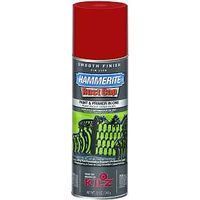 hammered aerosol spray paint, bright red