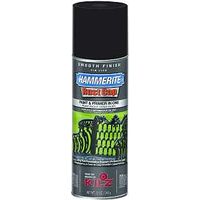 hammertite smooth aerosol spray paint, flat black