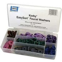 Faucet Washer Kit 200 Pcs Flat